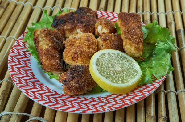 Fish Amritsar with Chilli Mayo